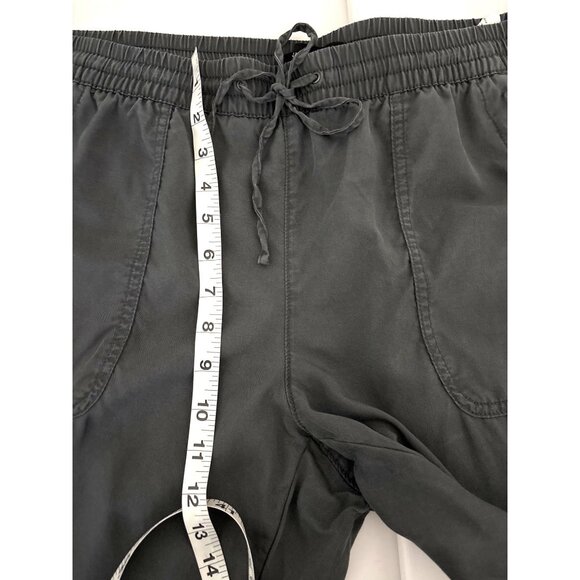 Banana Republic Pants Sz Large Quiet Luxury Jogger Gray Tencel Lyocell Eco Comfy - Picture 7 of 12